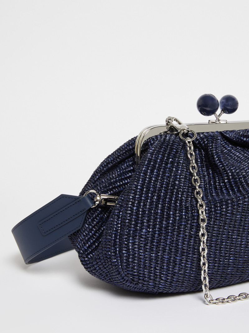 FORTUNA Medium raffia-effect Pasticcino bag 4