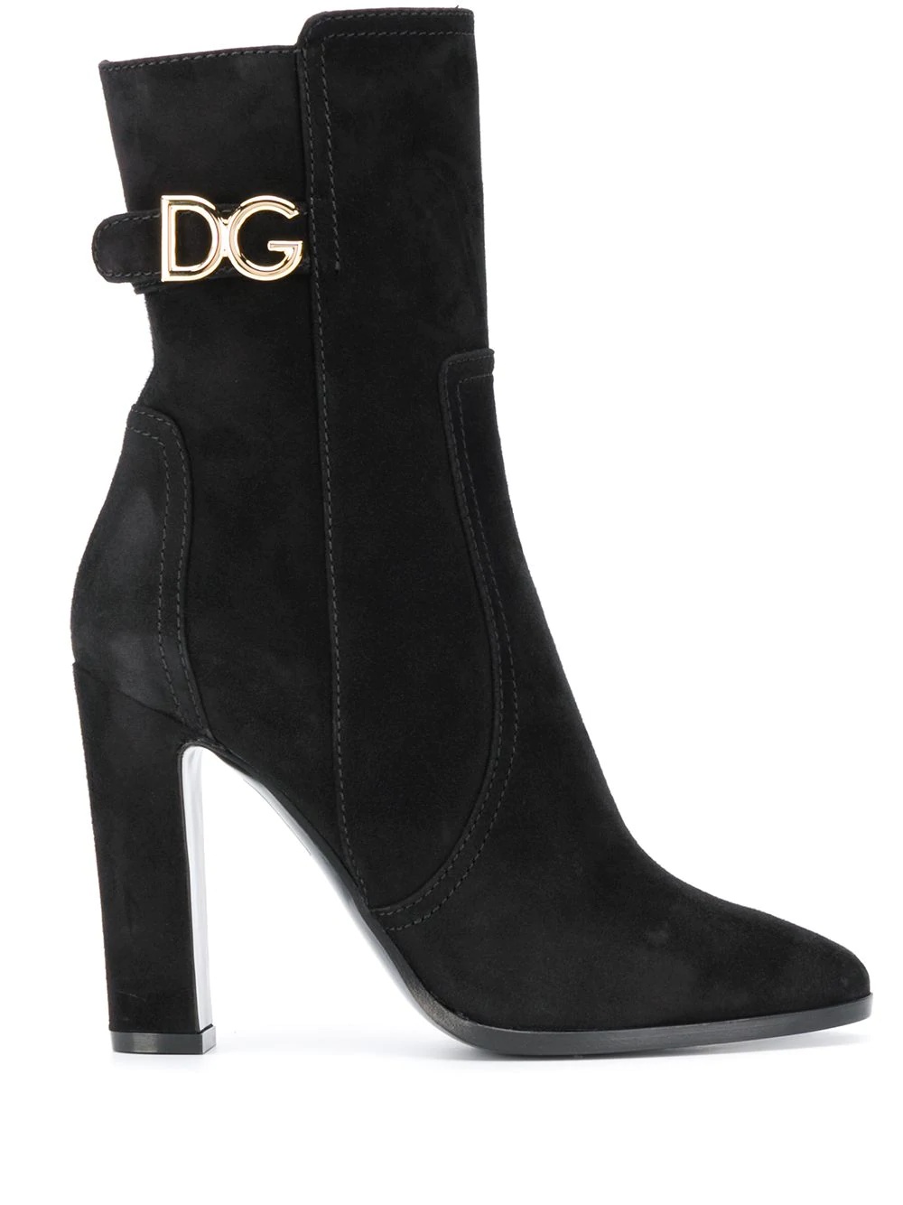 Caroline logo-plaque boots - 1