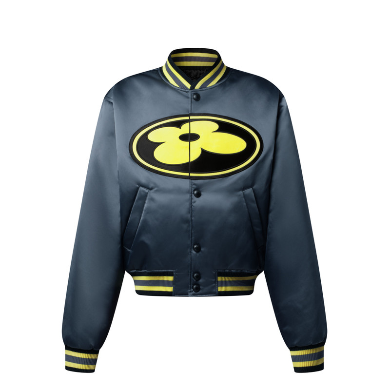 Satin Baseball Blouson - 1