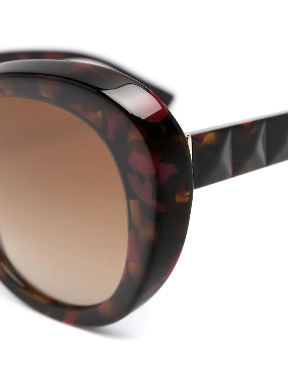 tortoiseshell cat-eye sunglasses - 3