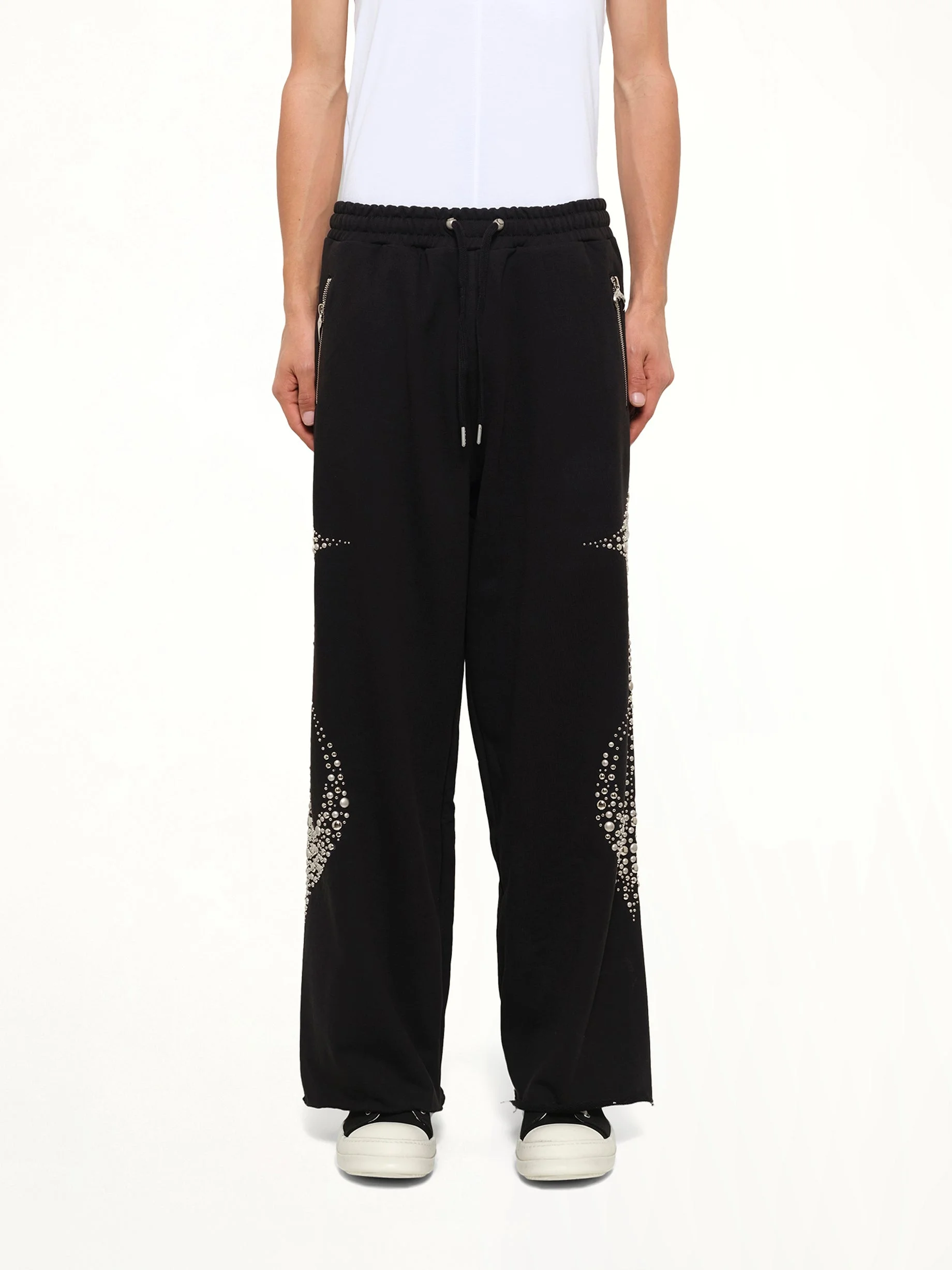 Iron Steel Focus Sweatpants in Black - 1