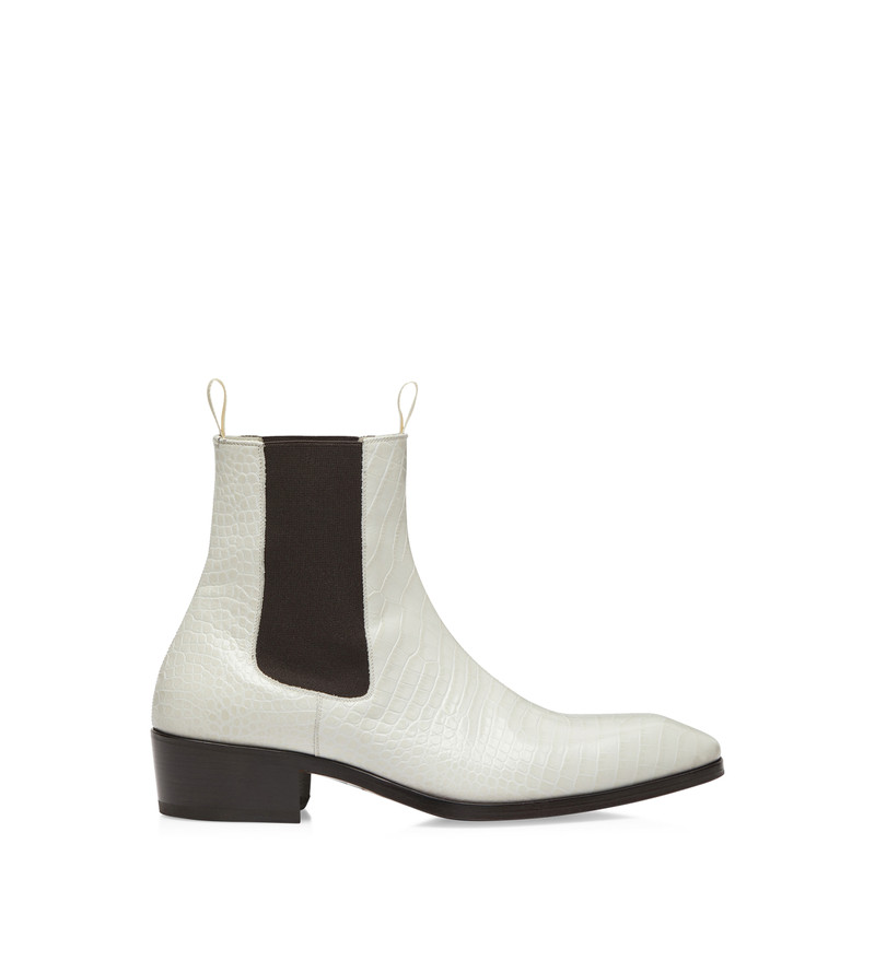PRINTED CROC BAILEY CHELSEA BOOT 1