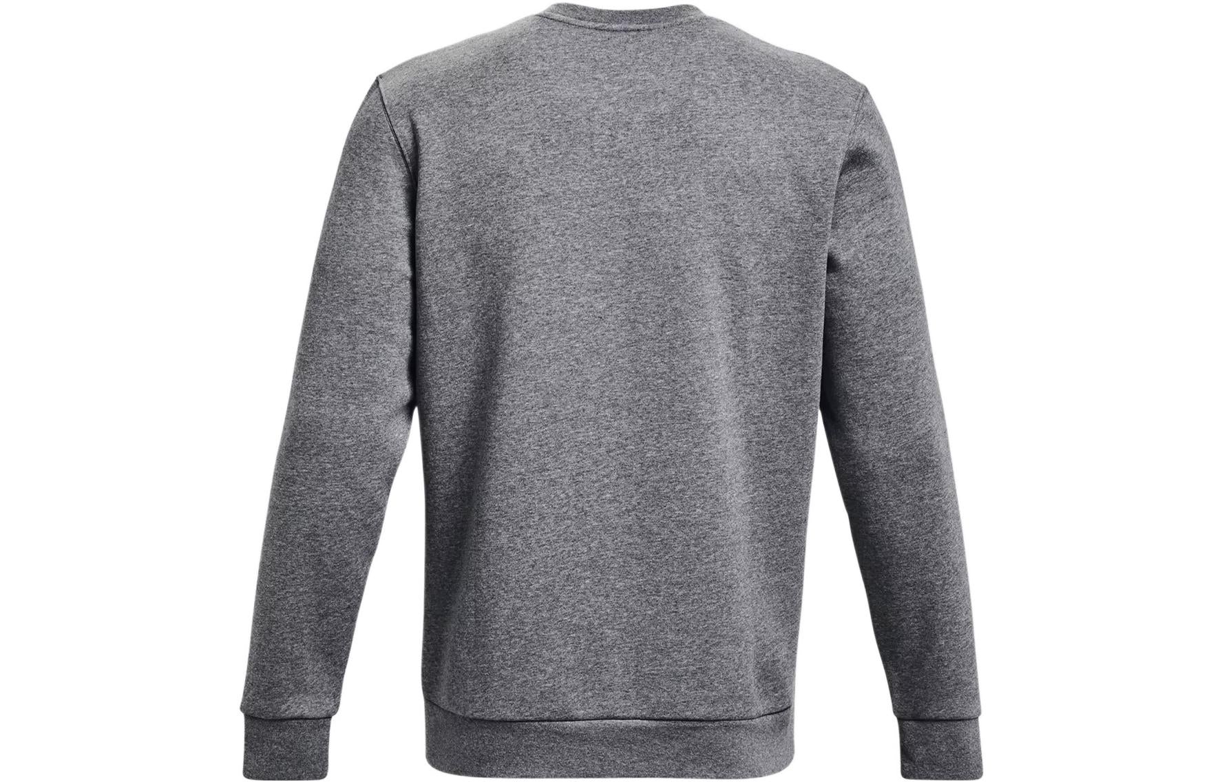 Under Armour Icon Fleece Crew Sweatshirt 'Pitch Grey Medium Heather' 1374250-012 - 2