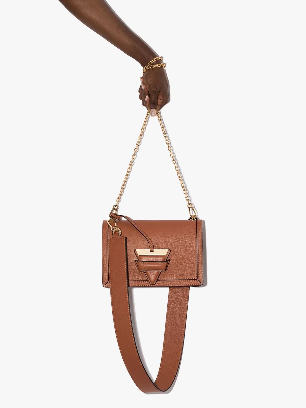 Barcelona leather shoulder bag - 4