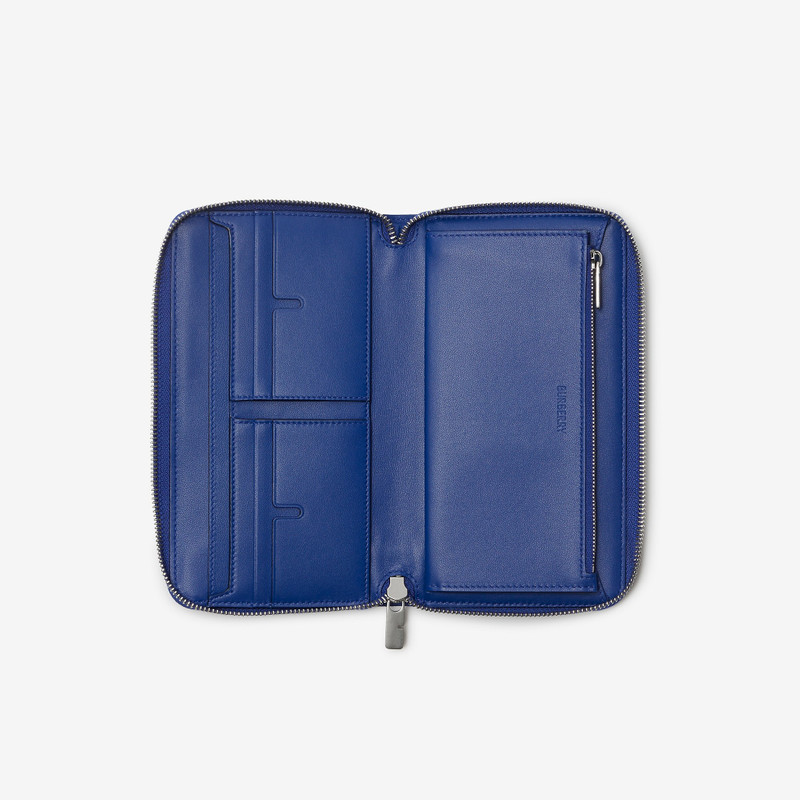 Burberry Large Check Zip Wallet outlook