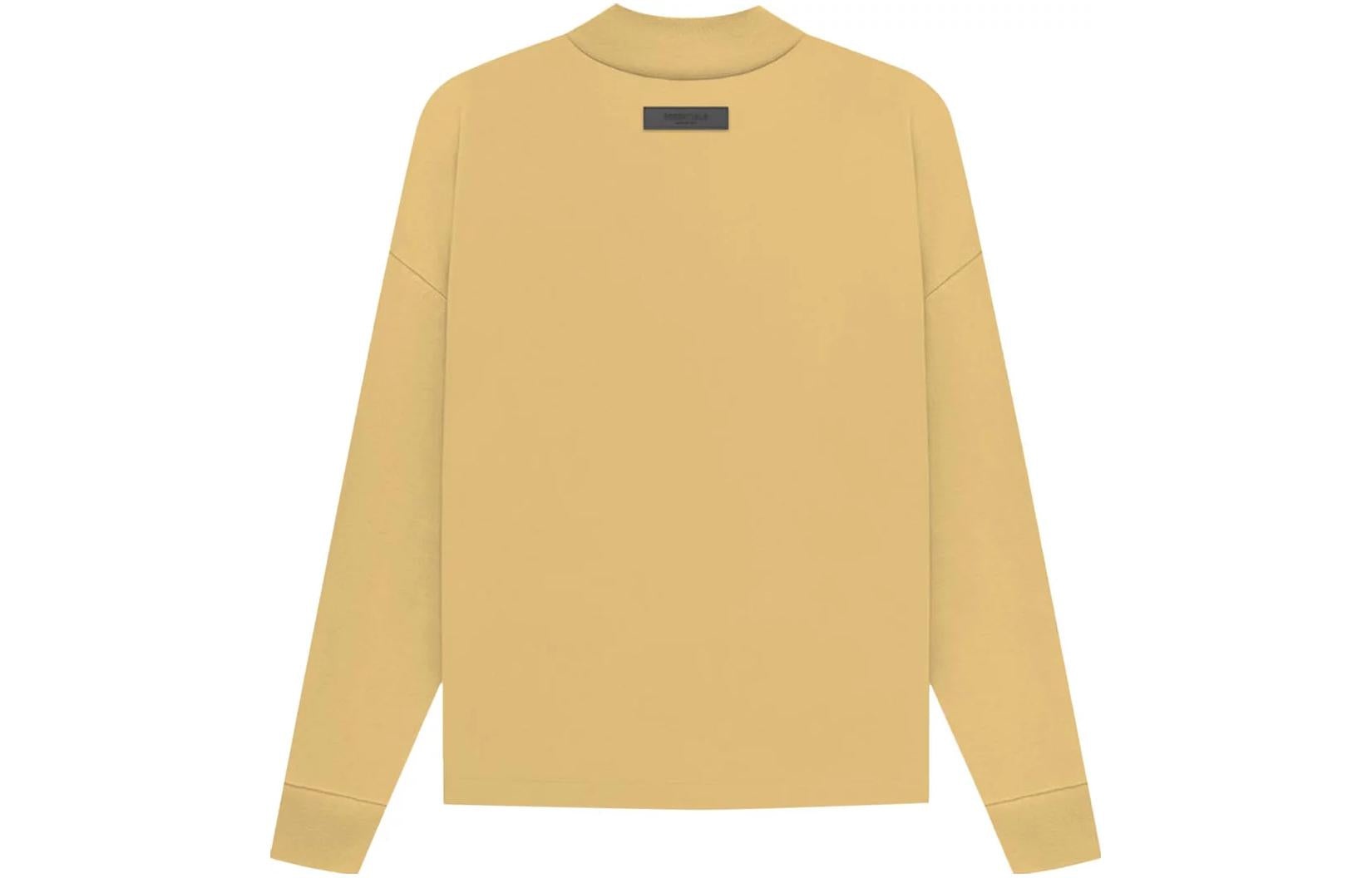 Fear of God Essentials SS23 Long Sleeve Logo Tee 'Light Tuscan' 125BT222012F - 3