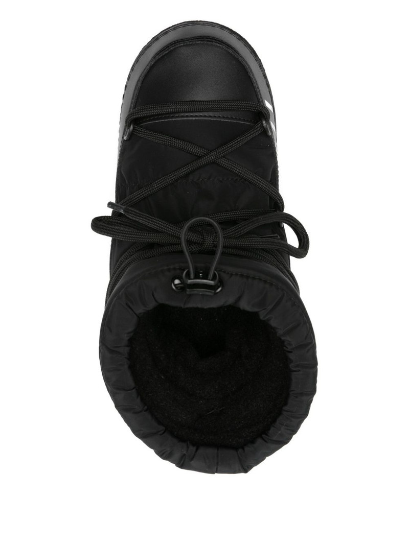 lace-up padded boots 4