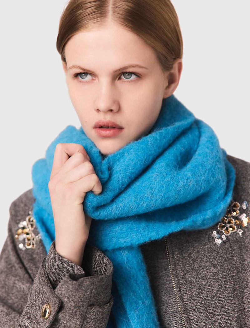 Alpaca blend scarf 7