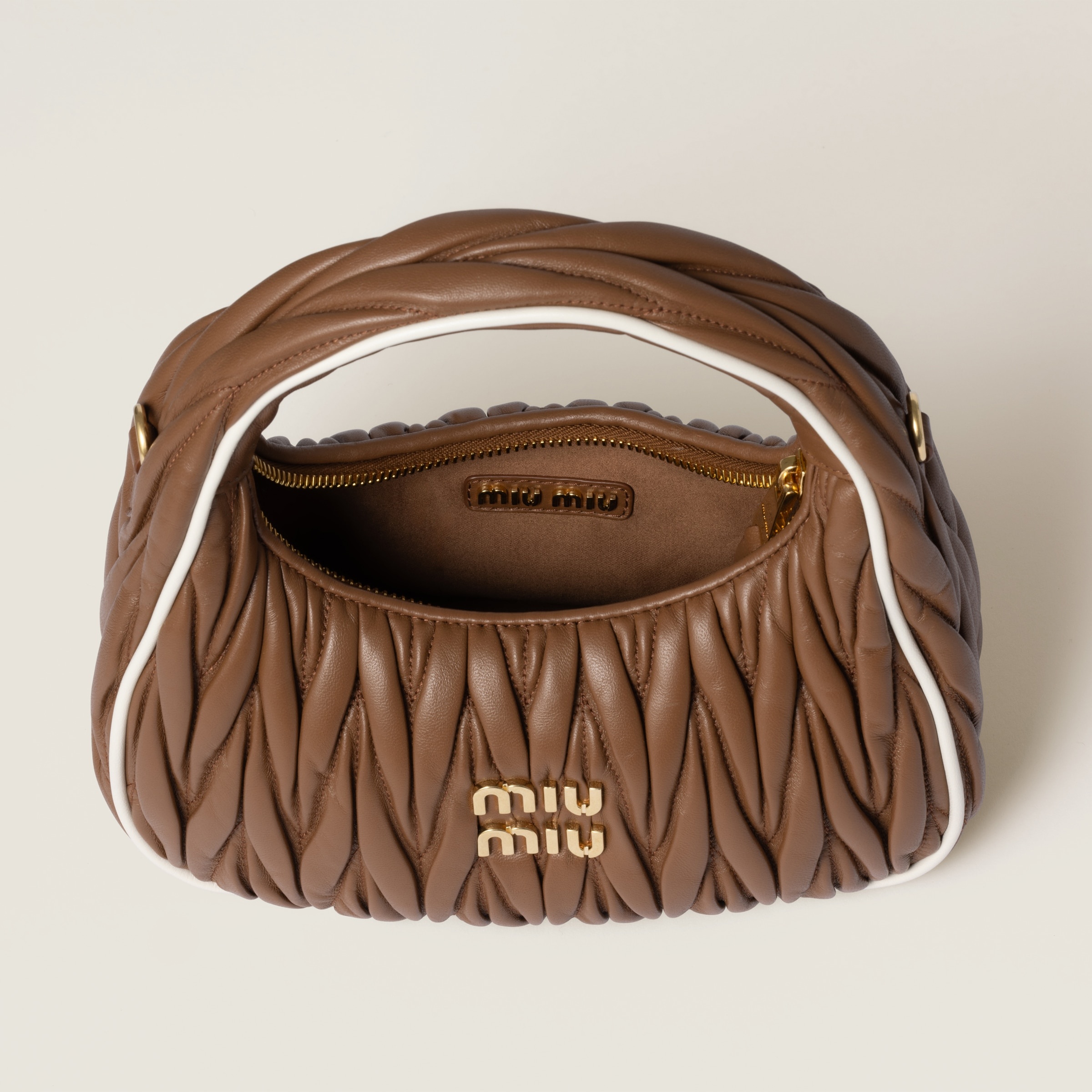 Wander matelassé nappa leather bag - 4