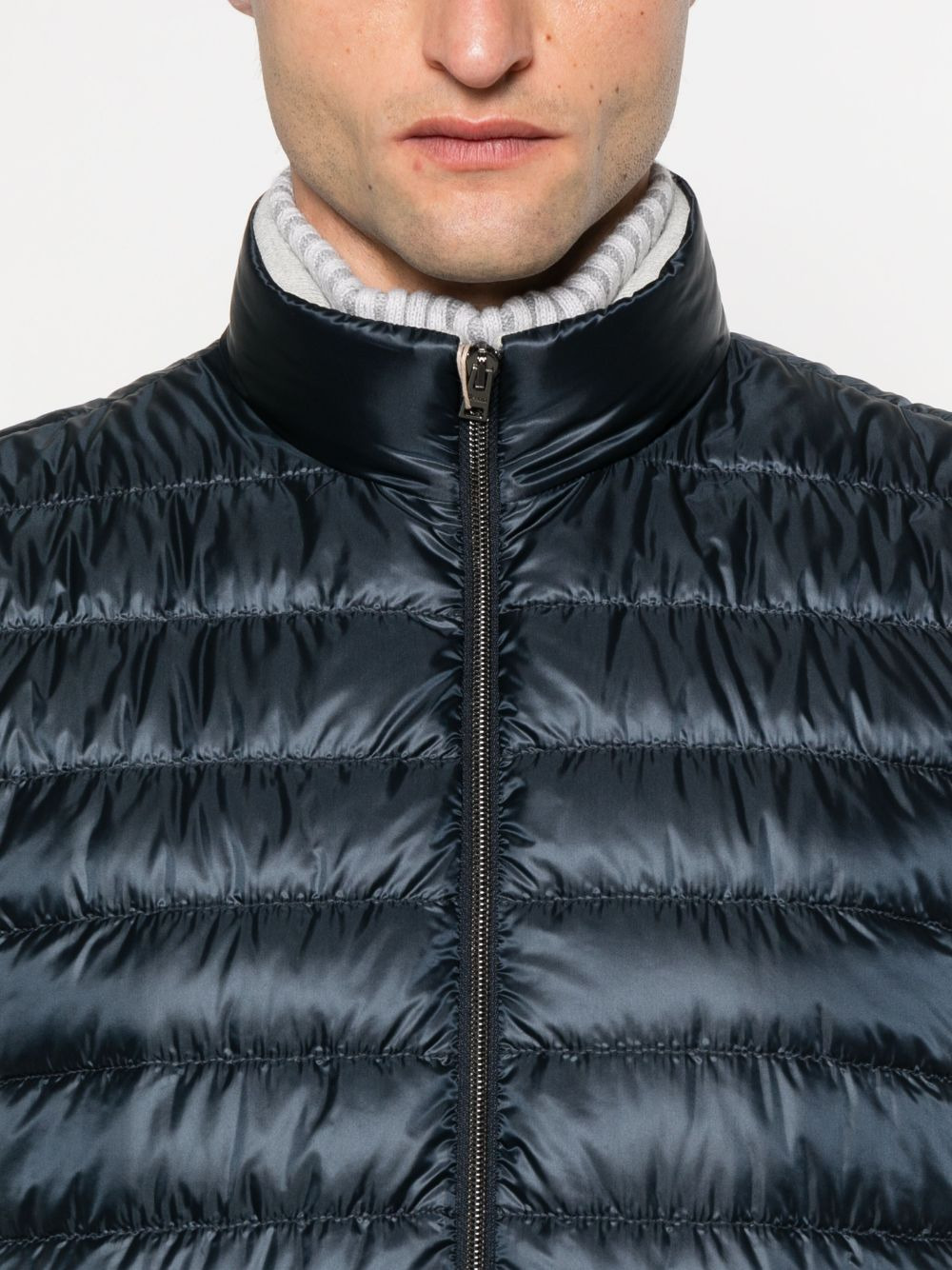 Nylon Down Vest - 2