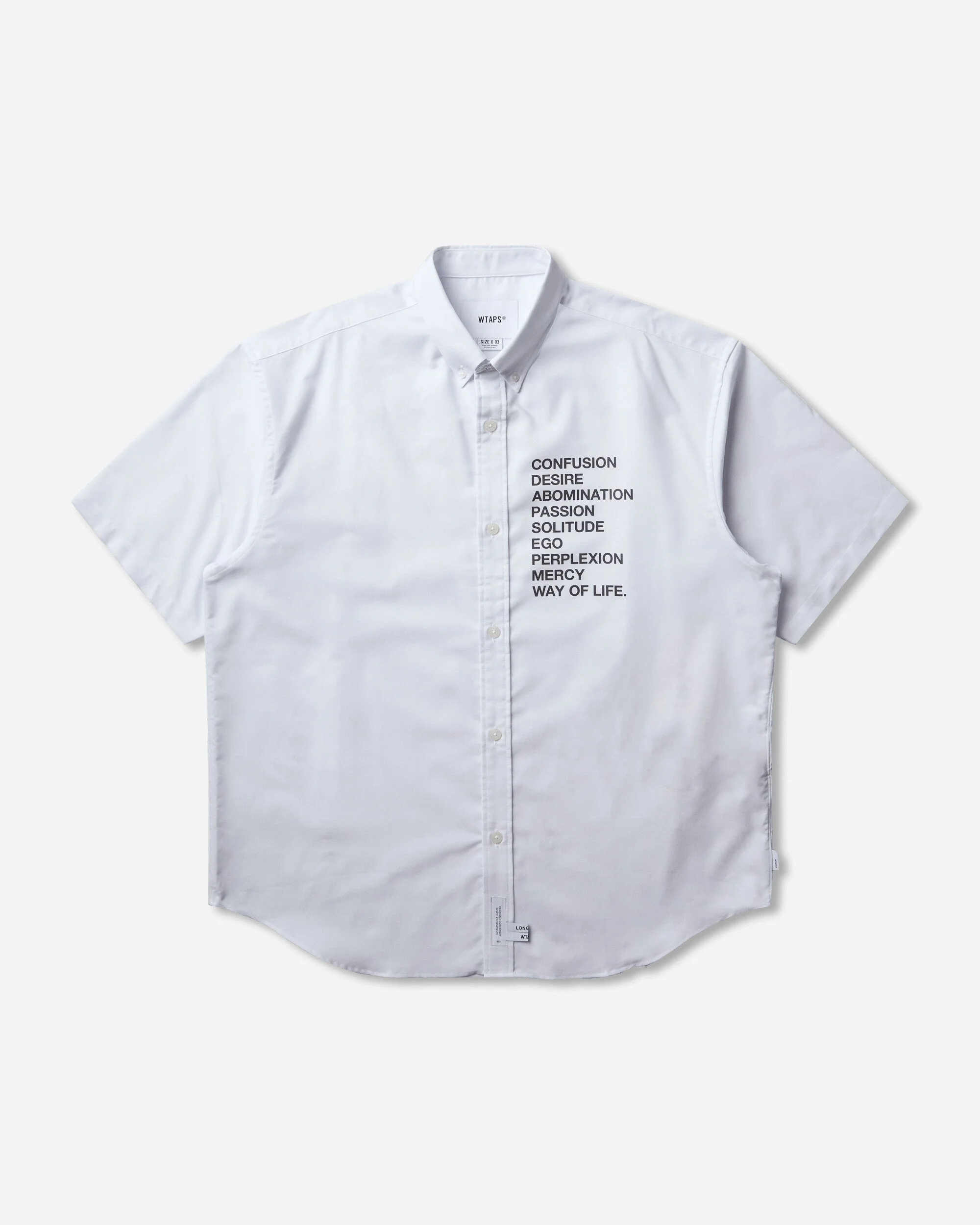 Men's BD Shortsleeve Shirt White - 1
