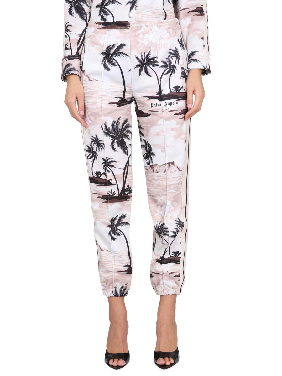 Island Print Pants - 1