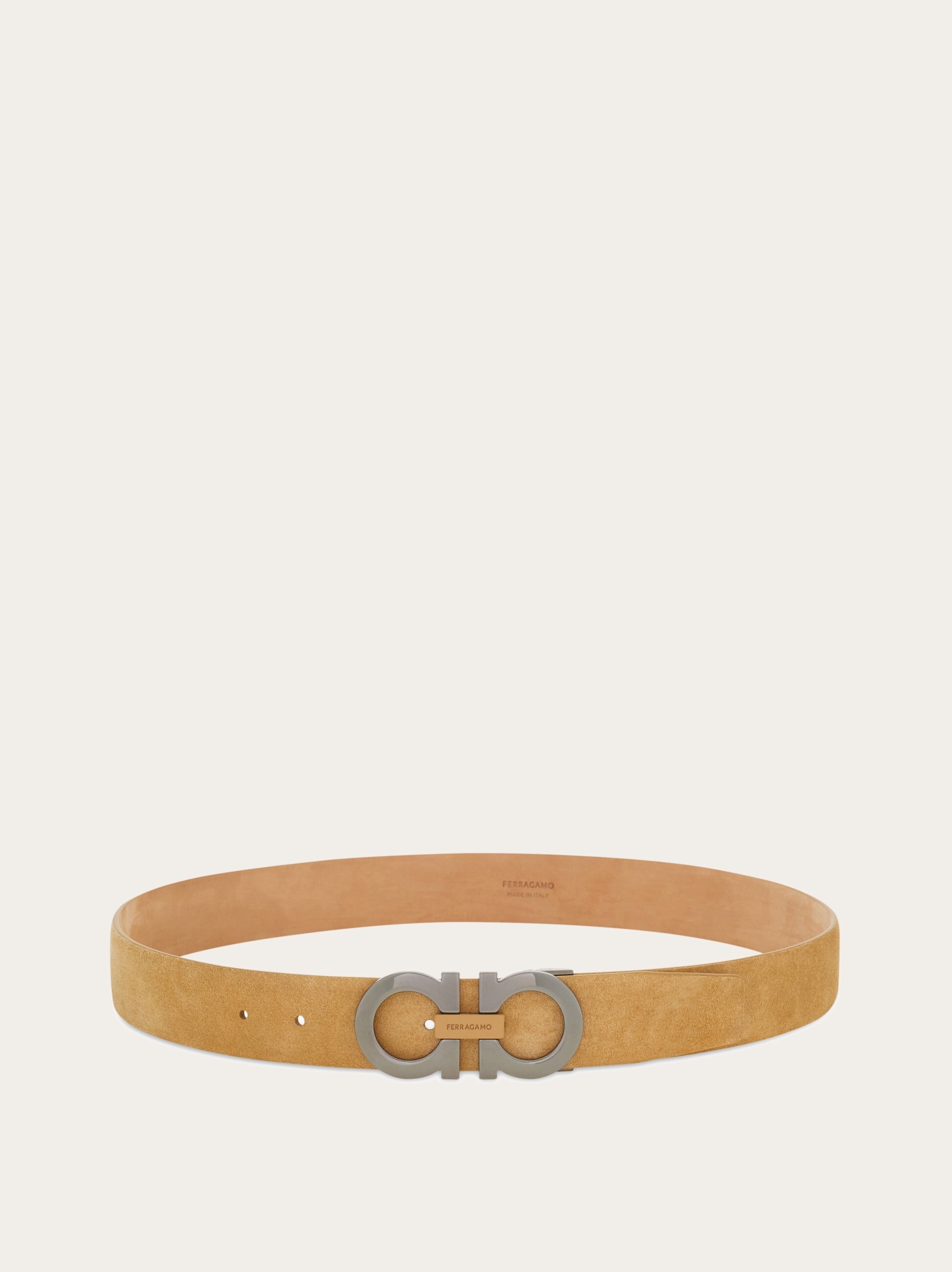 Reversible and adjustable Gancini belt - 3
