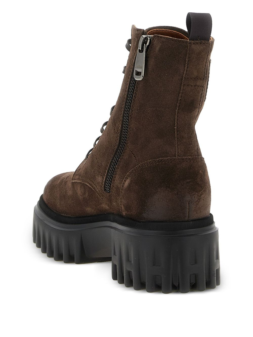H700 lace-up chunky-sole boots - 4