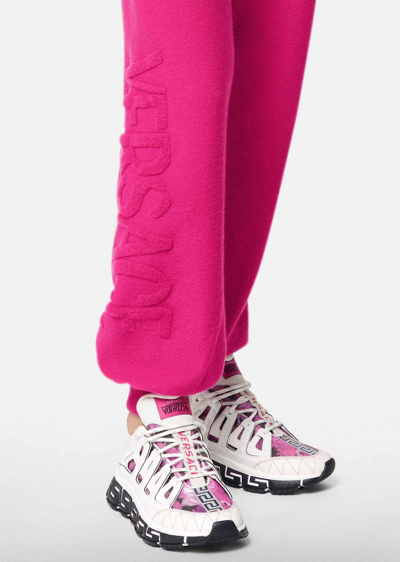 Logo Wool & Cashmere Sweatpants 5