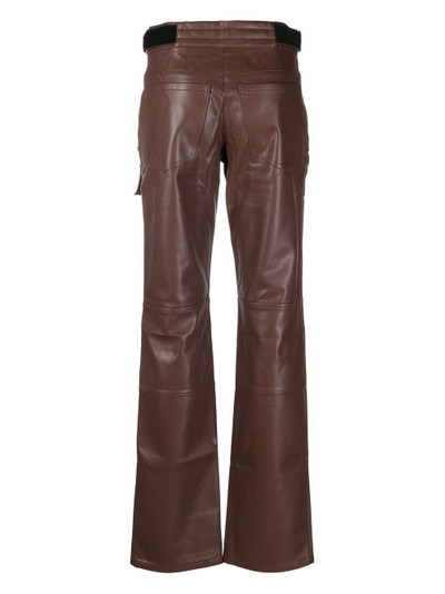 MISBHV high-rise flared trousers outlook