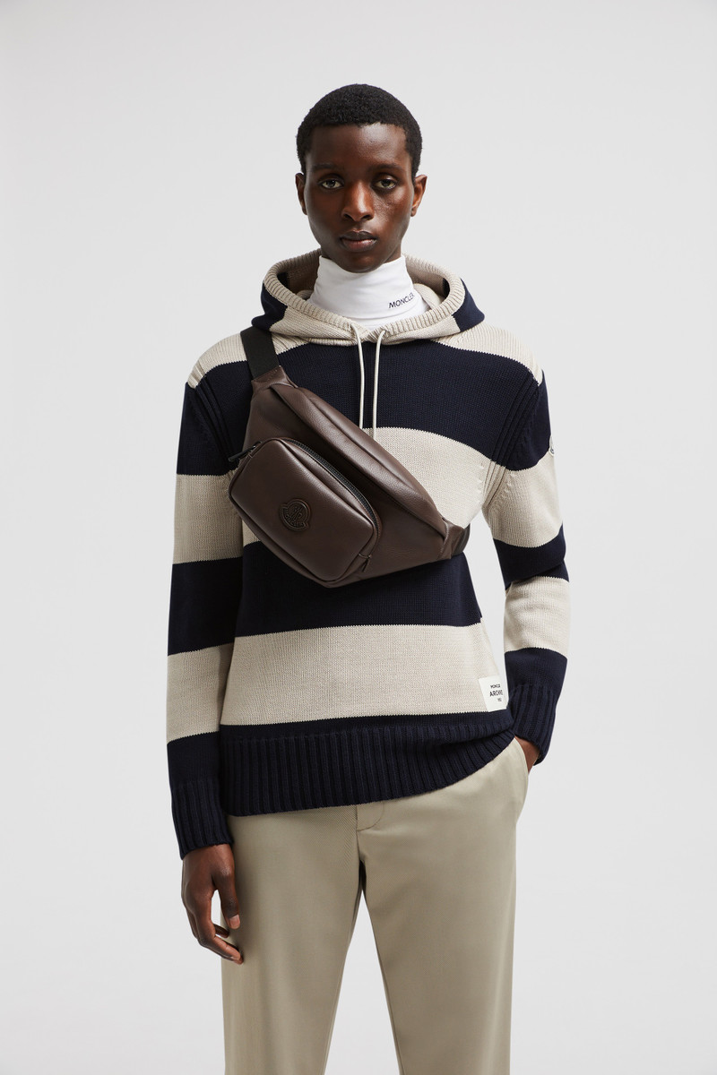 Moncler Striped Cotton Hoodie outlook