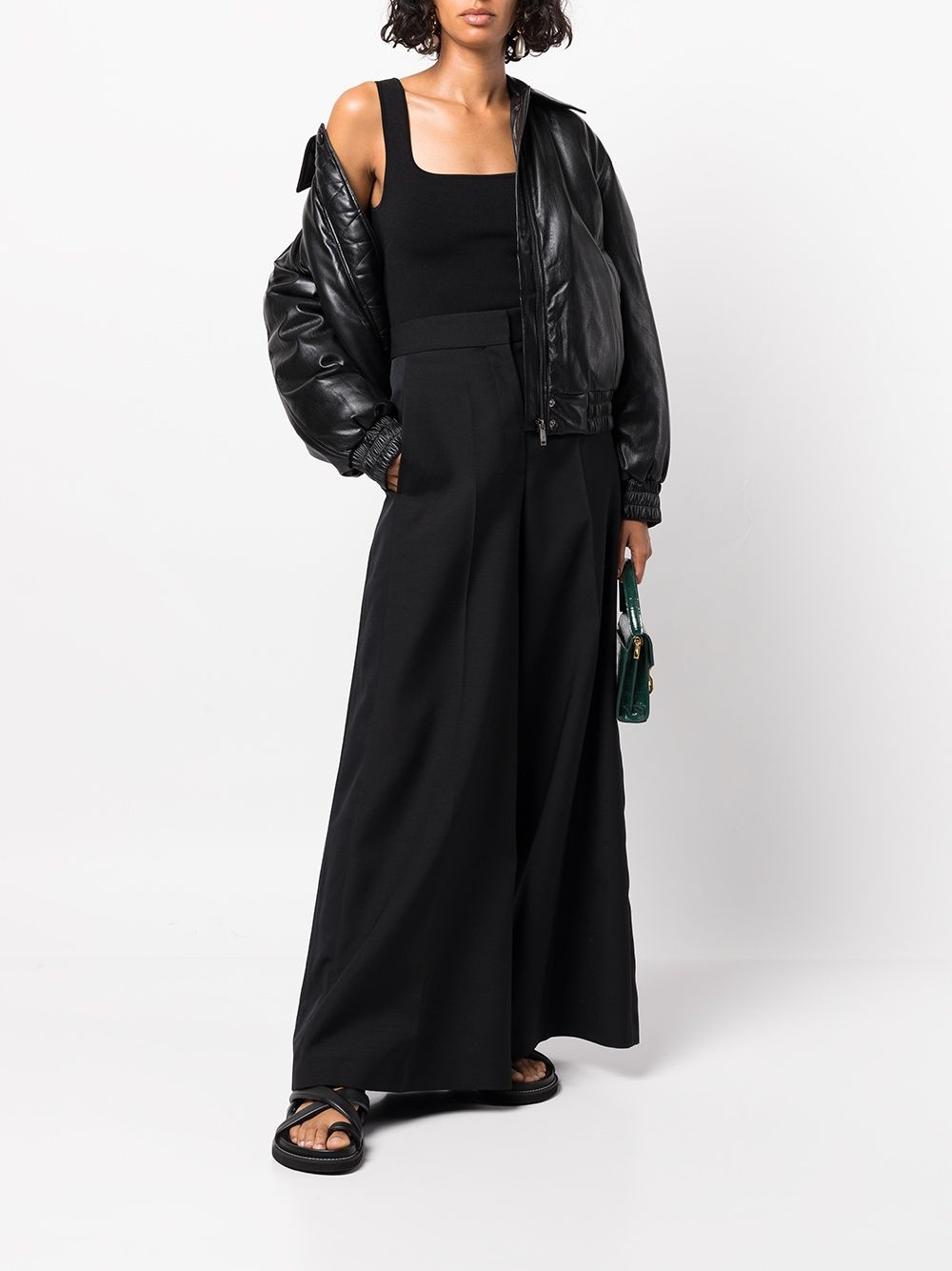 square neck vest top - 2