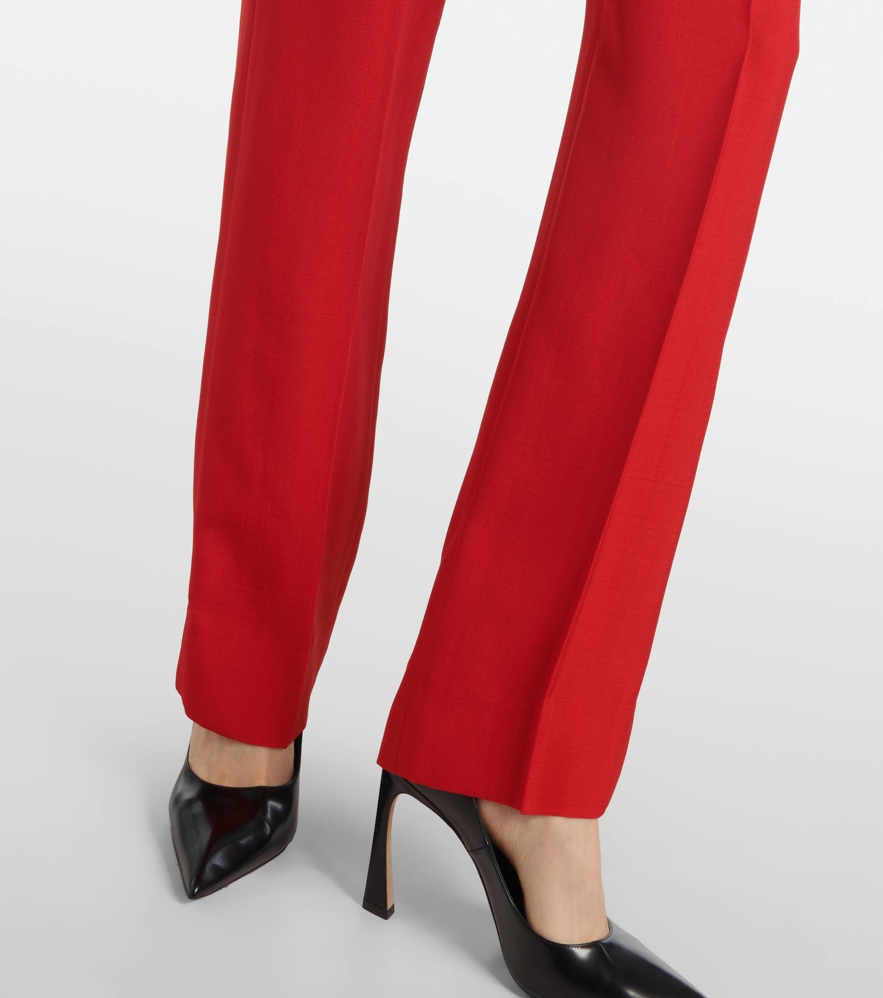 Mid-rise tapered pants - 5