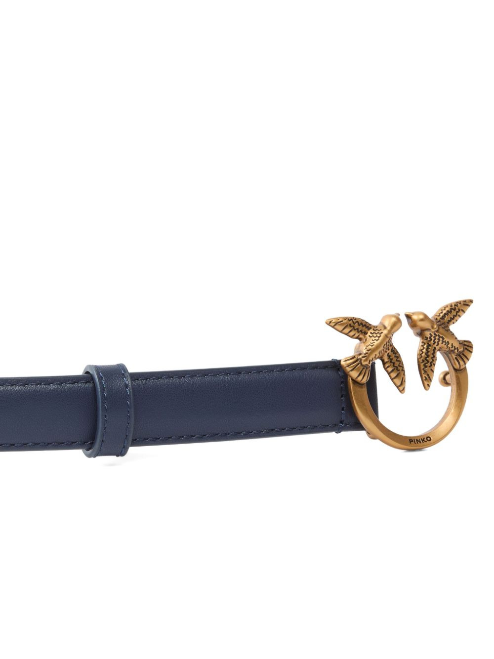 Love Berry buckle leather belt - 4