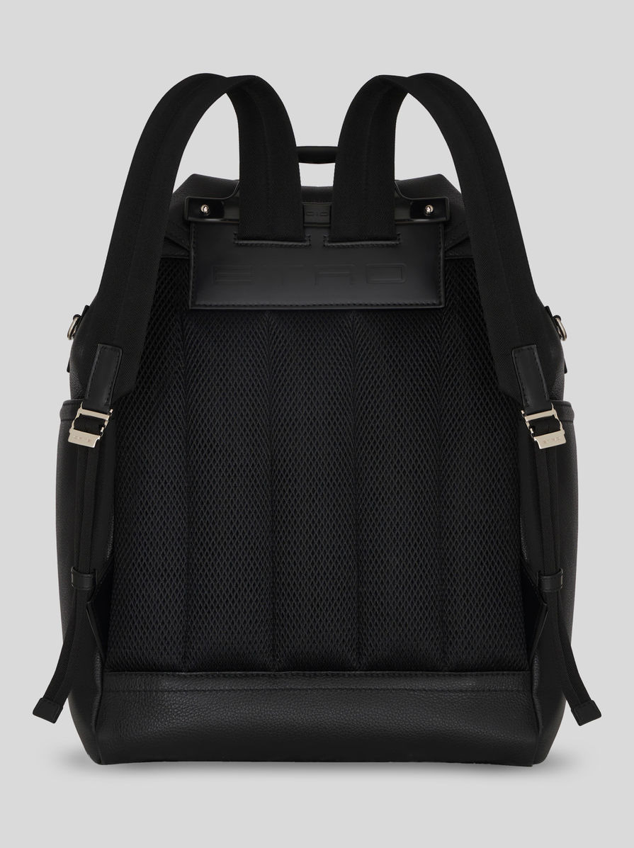 LARGE LEATHER BACKPACK - 3