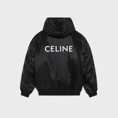 CELINE CELINE BOMBER JACKET IN SATIN-FINISH NYLON outlook