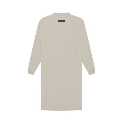 ESSENTIALS Fear of God Essentials Long-Sleeve Tee Dress 'Smoke' outlook