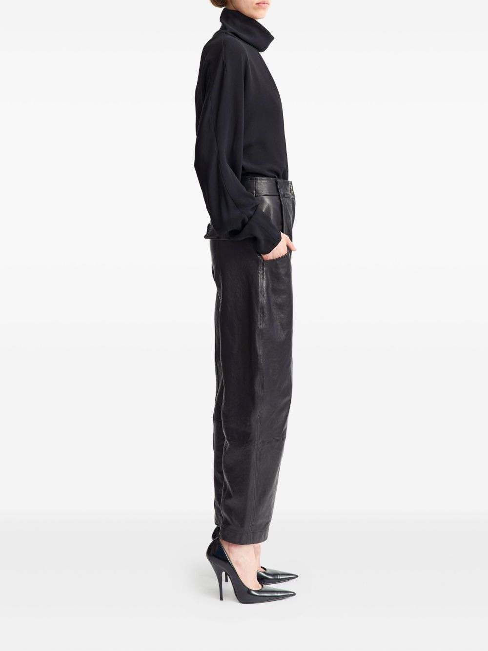 Alcea leather trousers - 3