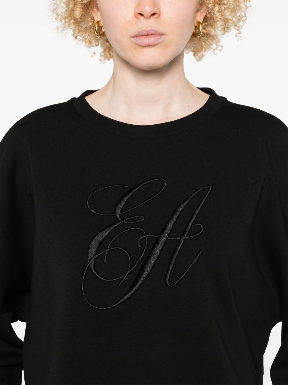 Logo cotton sweatshirt - 3