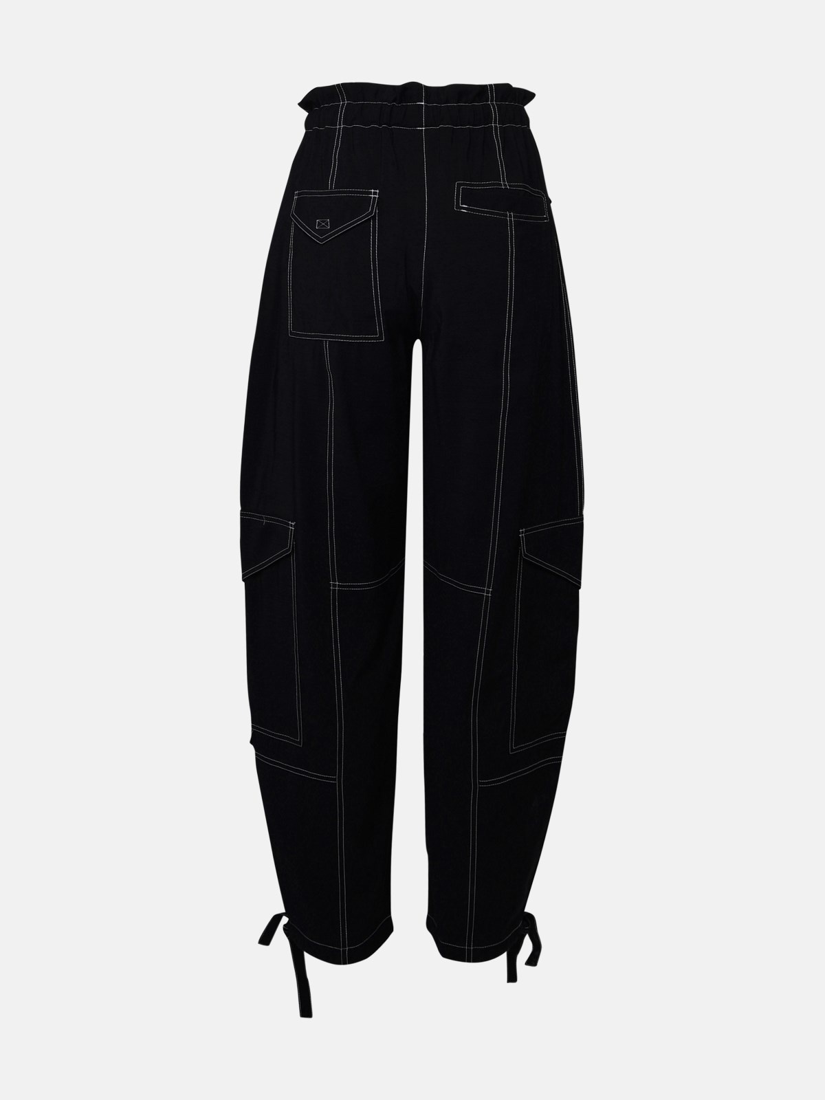 Black cotton pants - 3