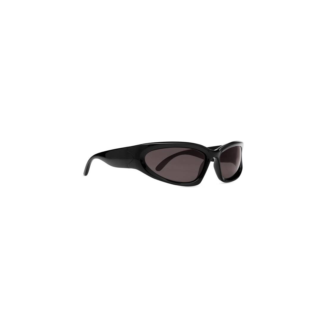 Swift Oval Sunglasses in Black - 2