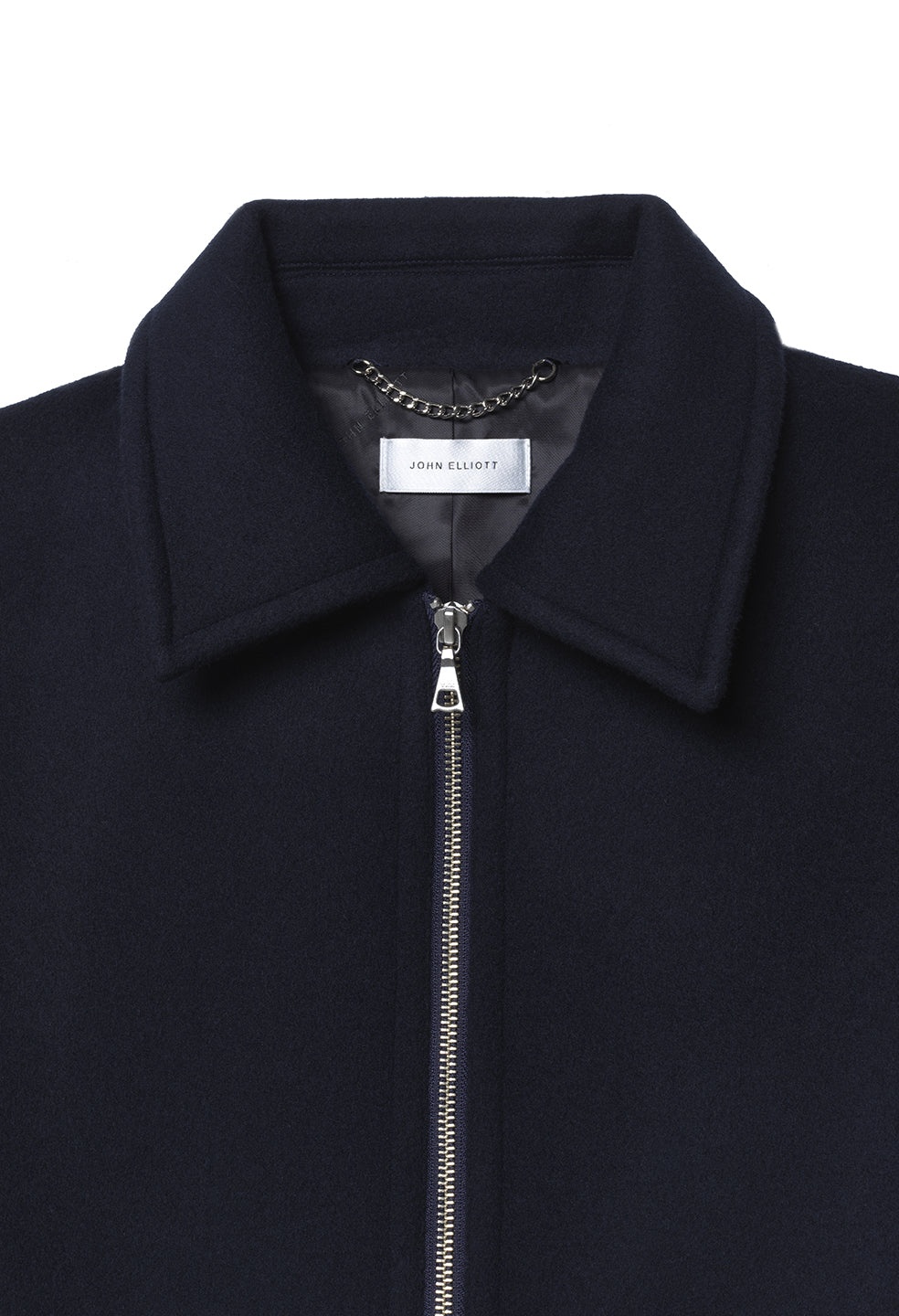 BRUSHED WOOL LEXINGTON FULL ZIP - 8