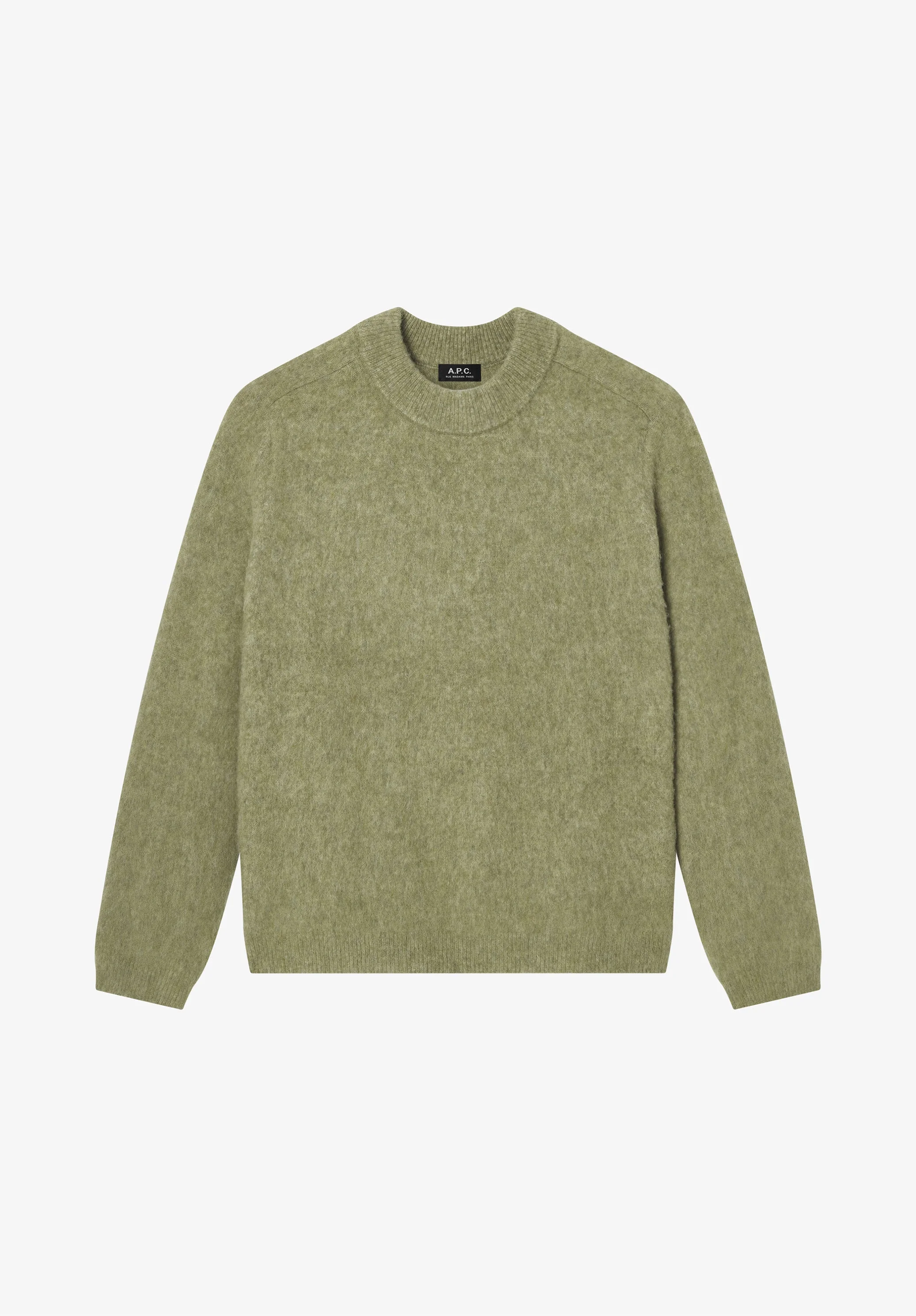 DYLAN SWEATER - LOOSE-FIT LIGHT KHAKI SWEATER - 1