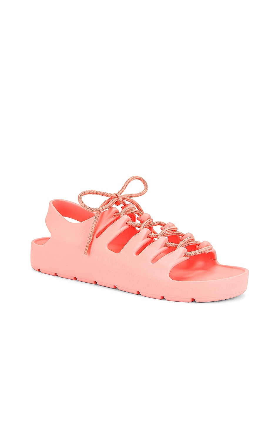 Jelly Lace Up Sandals - 2