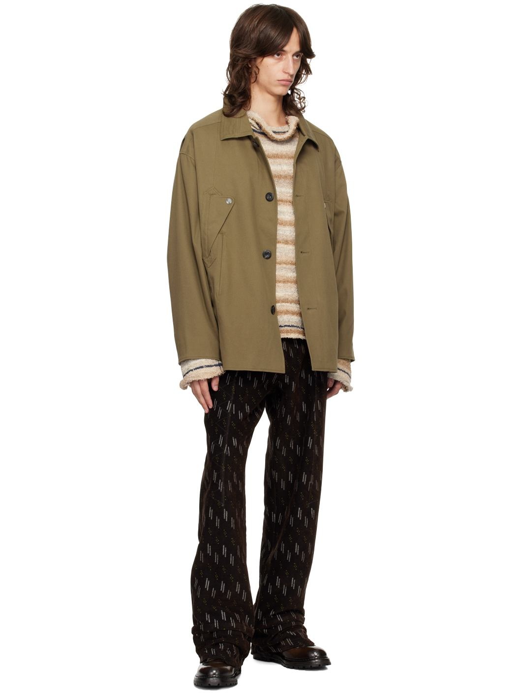 Brown Jacklight Trousers - 5