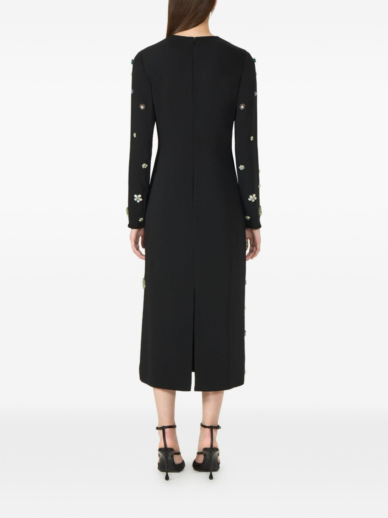 Brionka embellished crepe midi dress 3