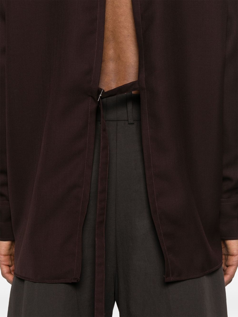 back-slit shirt - 5