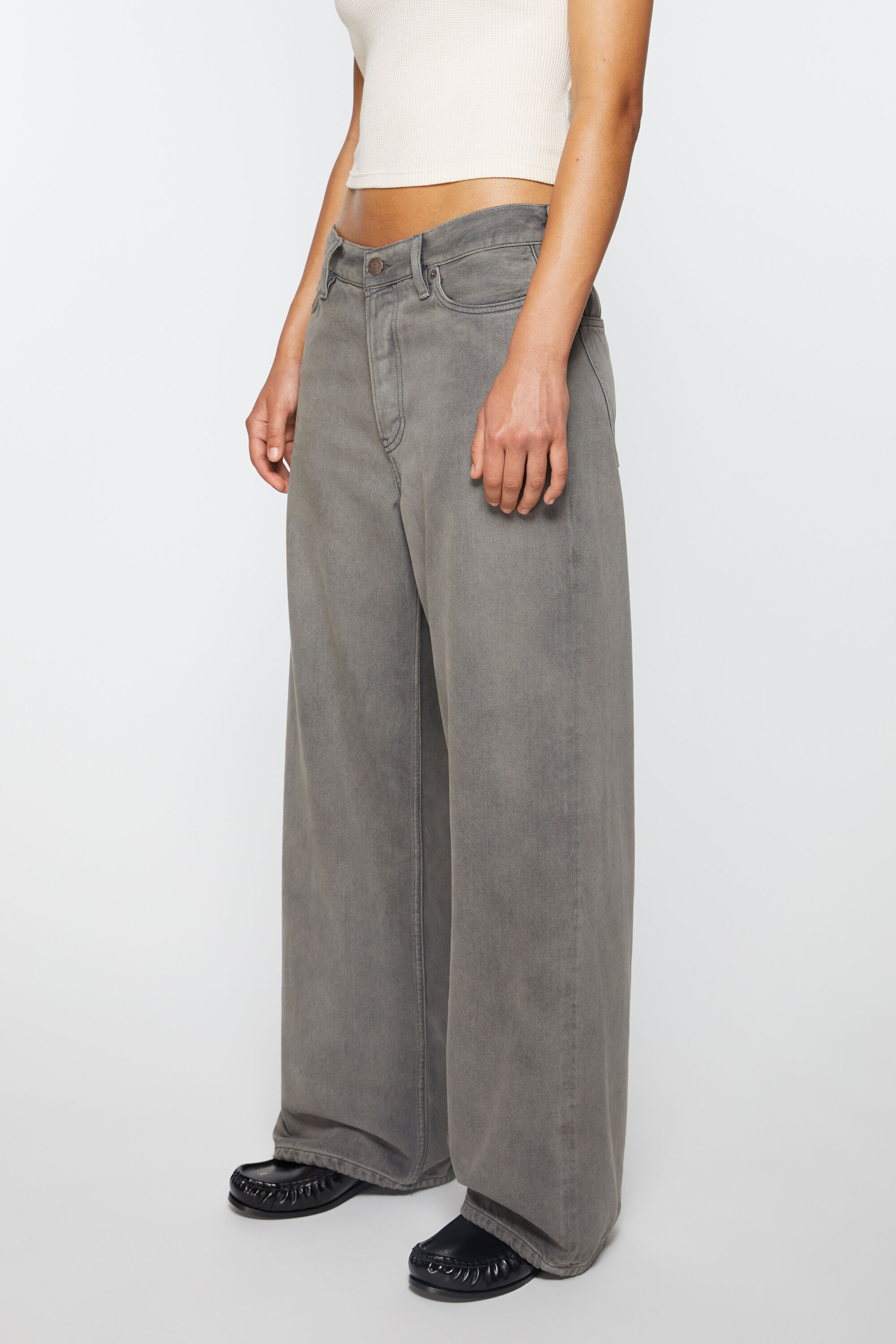 Loose fit jeans - 1981F - Anthracite grey - 3