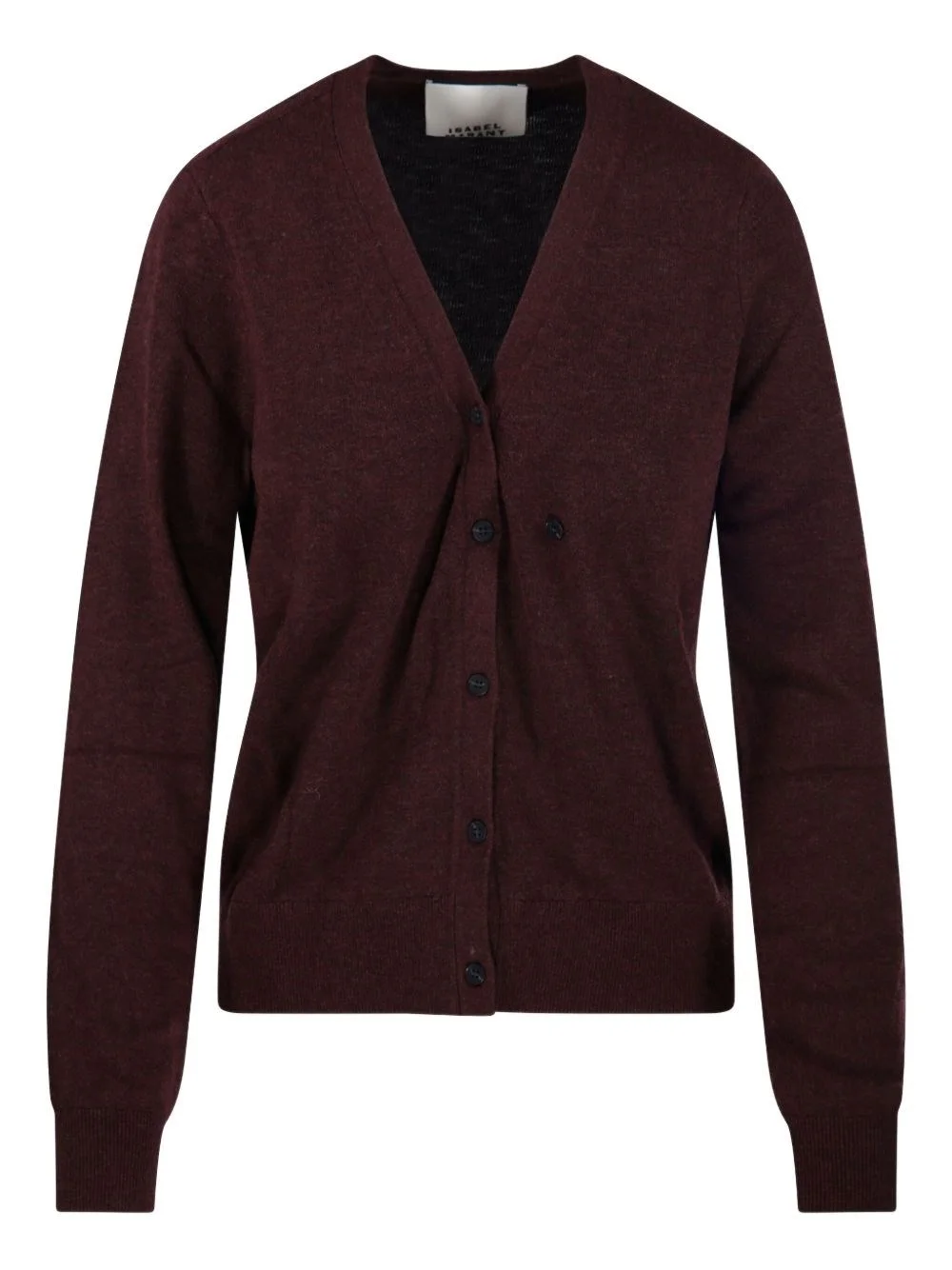 wool blend cardigan - 1