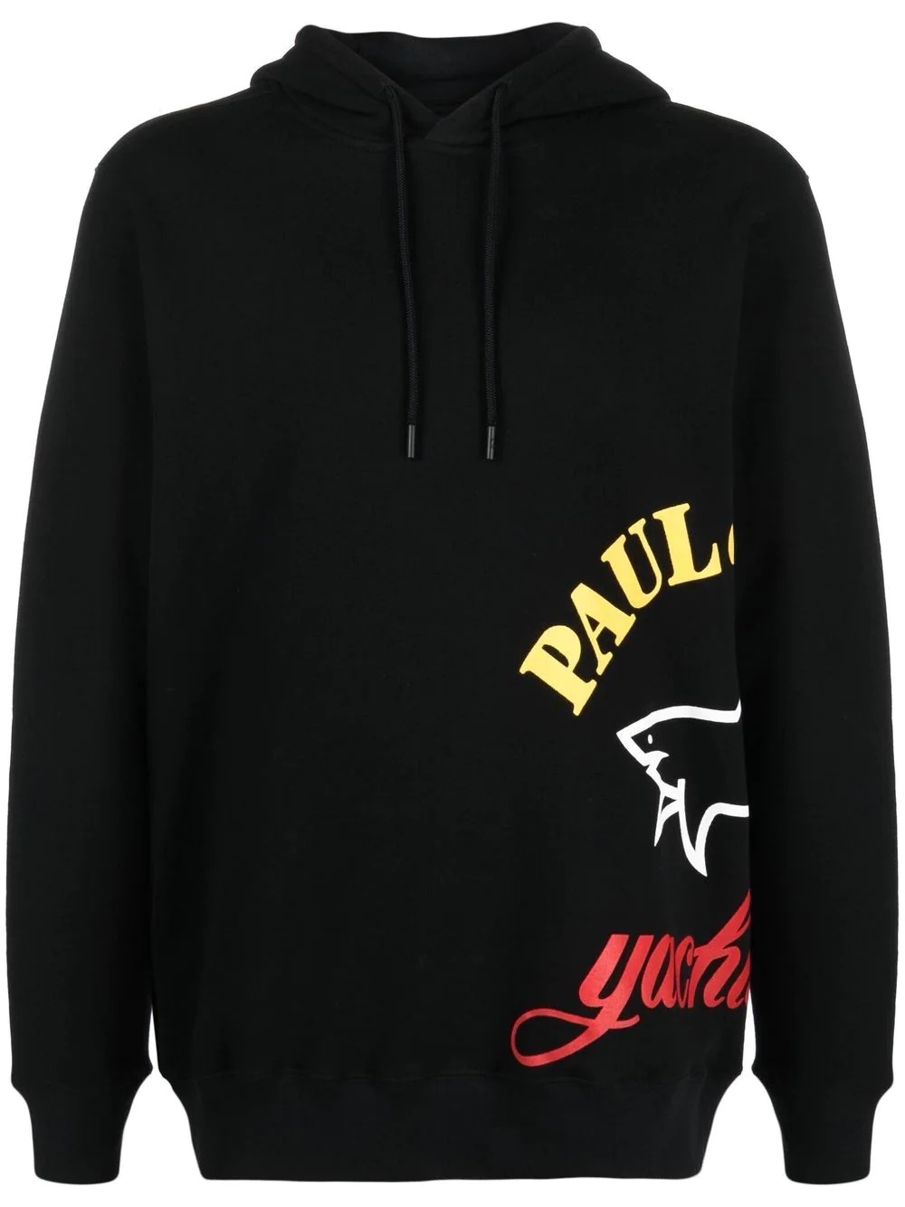 oversized logo-print hoodie - 1