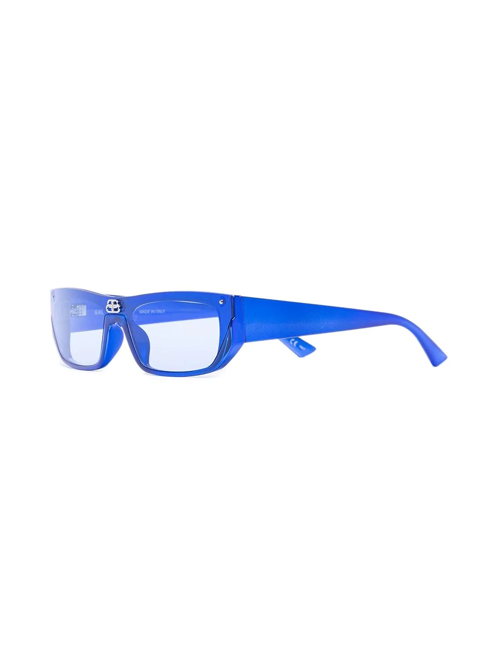 Shield rectangular-frame sunglasses - 2