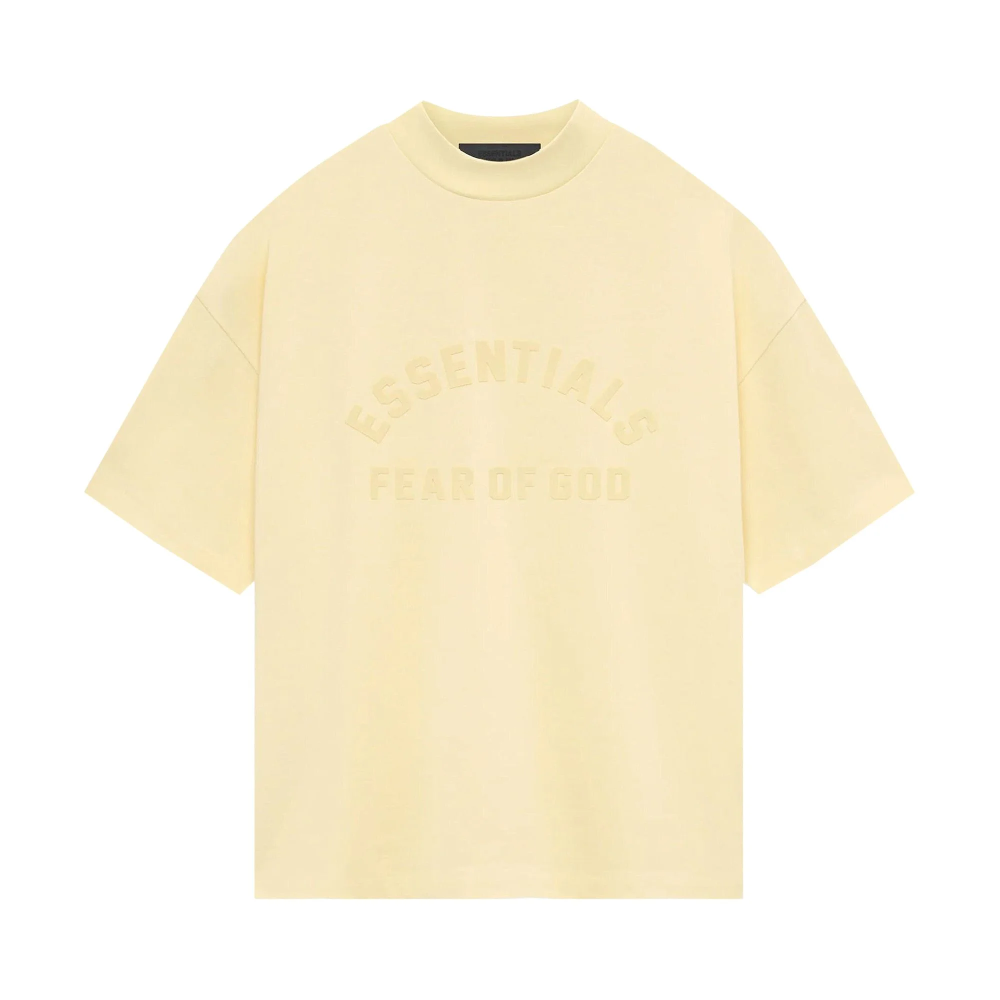 Fear of God Essentials Heavy Jersey Short-Sleeve Tee 'Garden Yellow' - 1