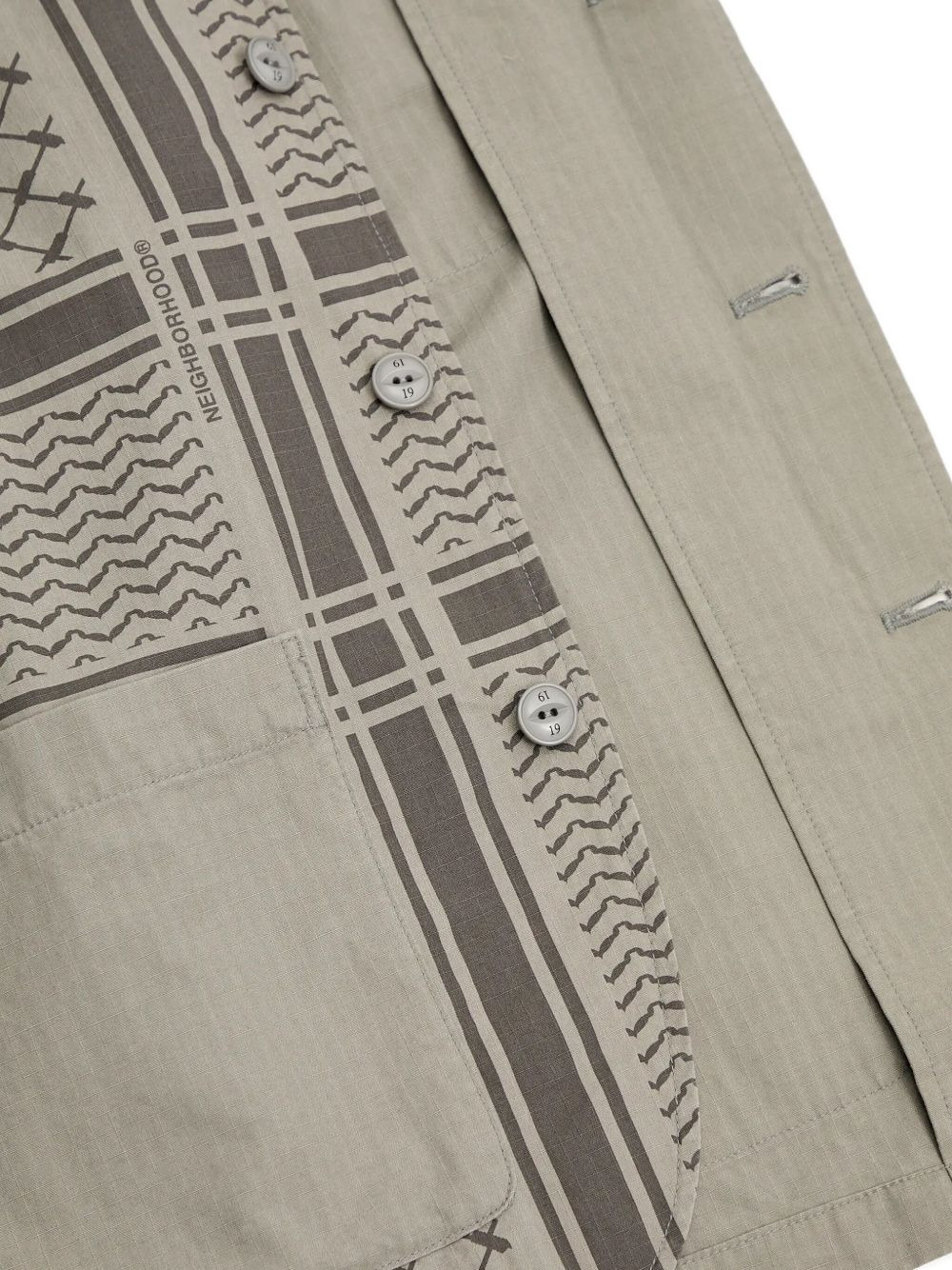 Shemagh patchwork blazer - 5
