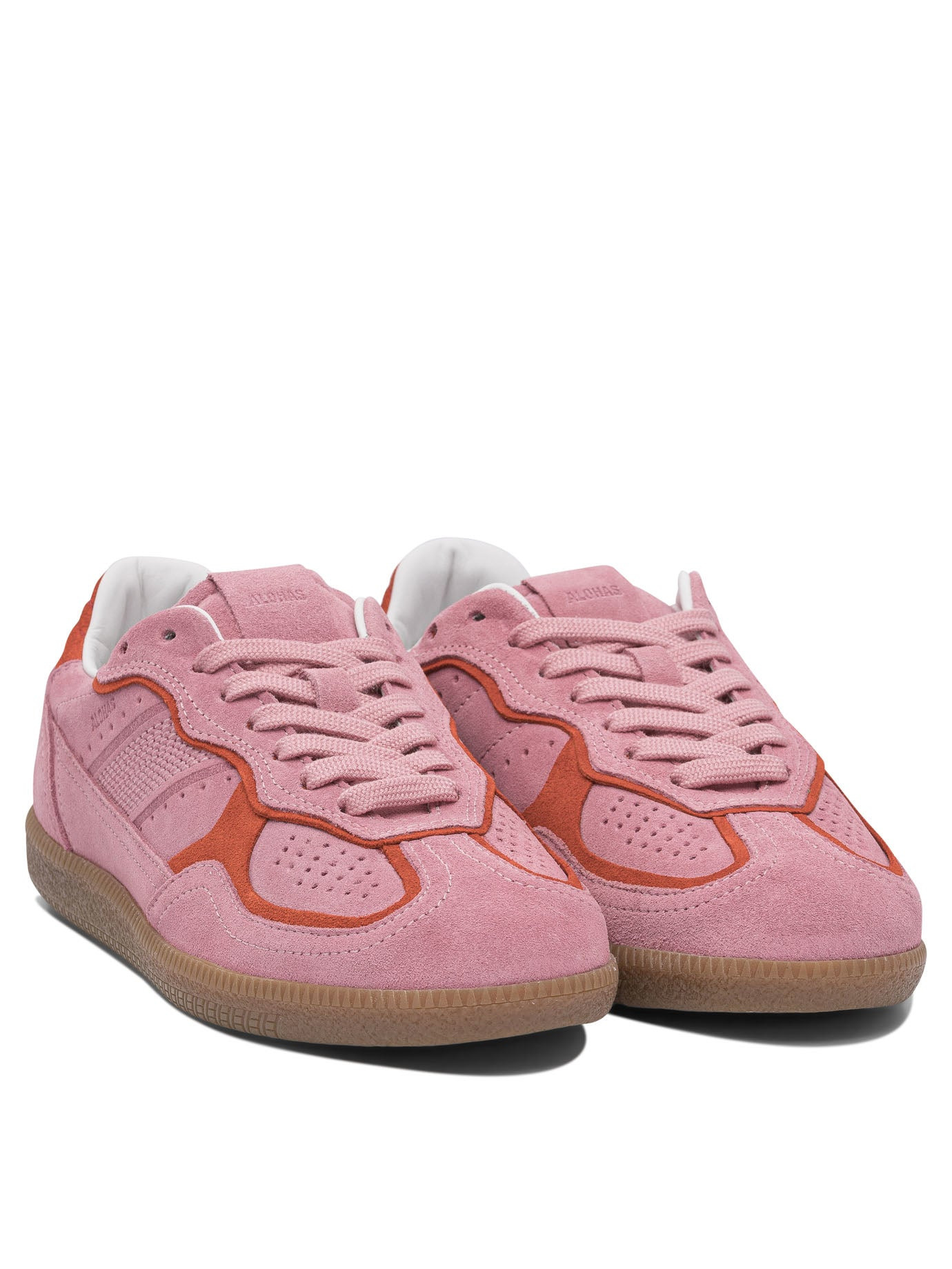 Alohas - Alohas Tb.490 Rife Sea Pink Leather Sneakers - 2