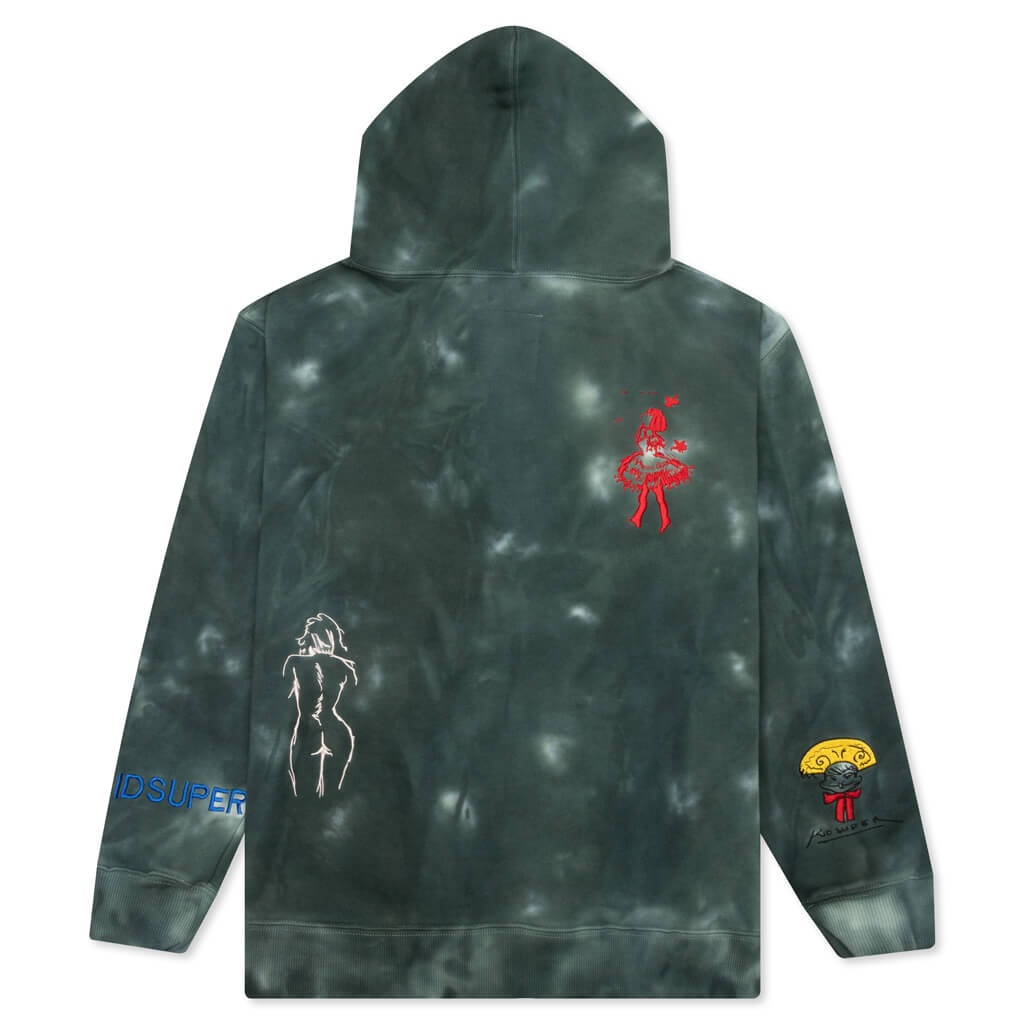 SUPER HOODIE - SLATE TIE DYE - 2