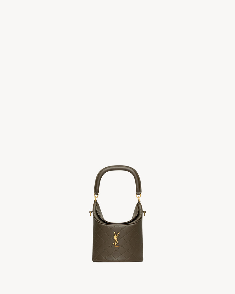 SAINT LAURENT GABY BUCKET BAG IN LAMBSKIN outlook