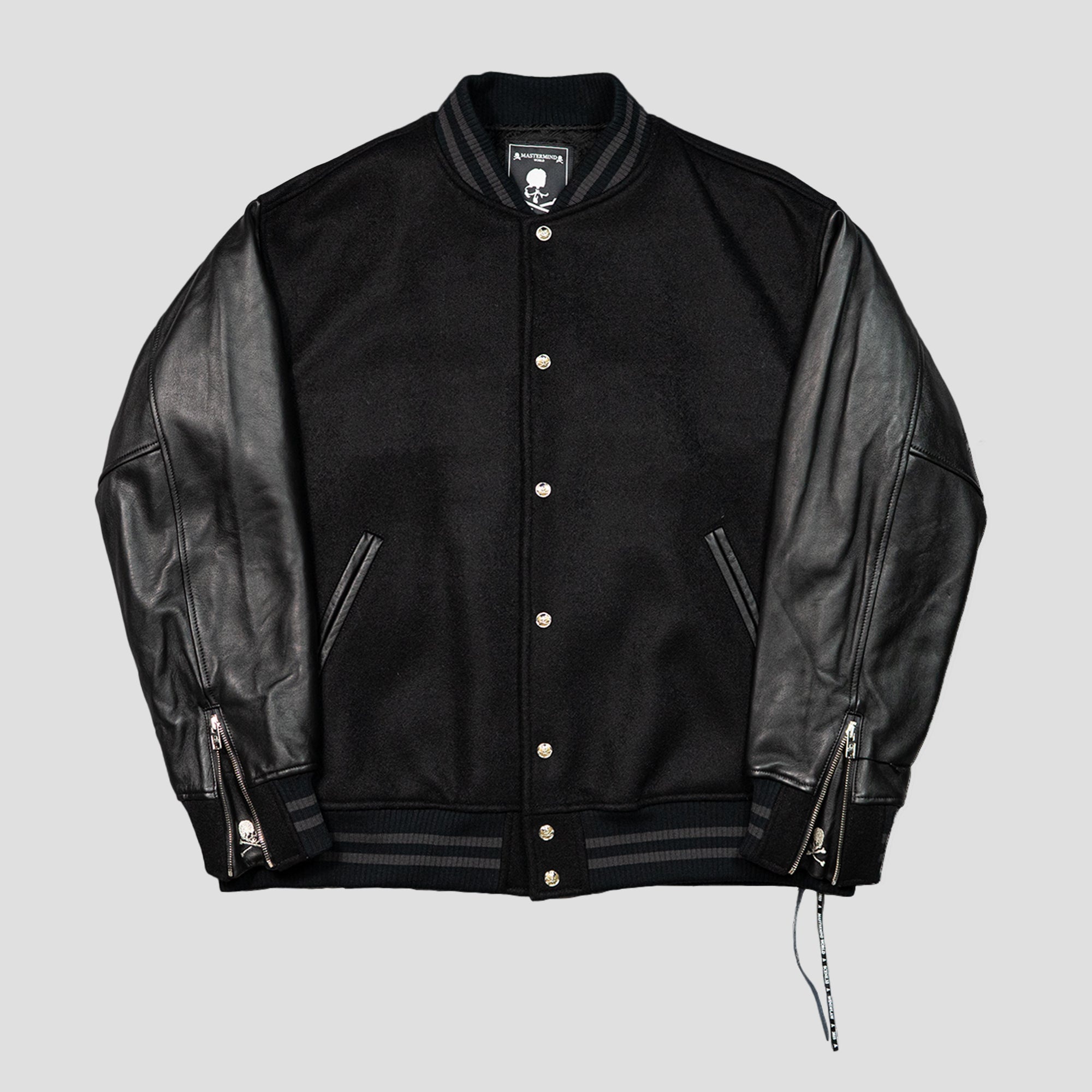 CASHMERE VARSITY JACKET