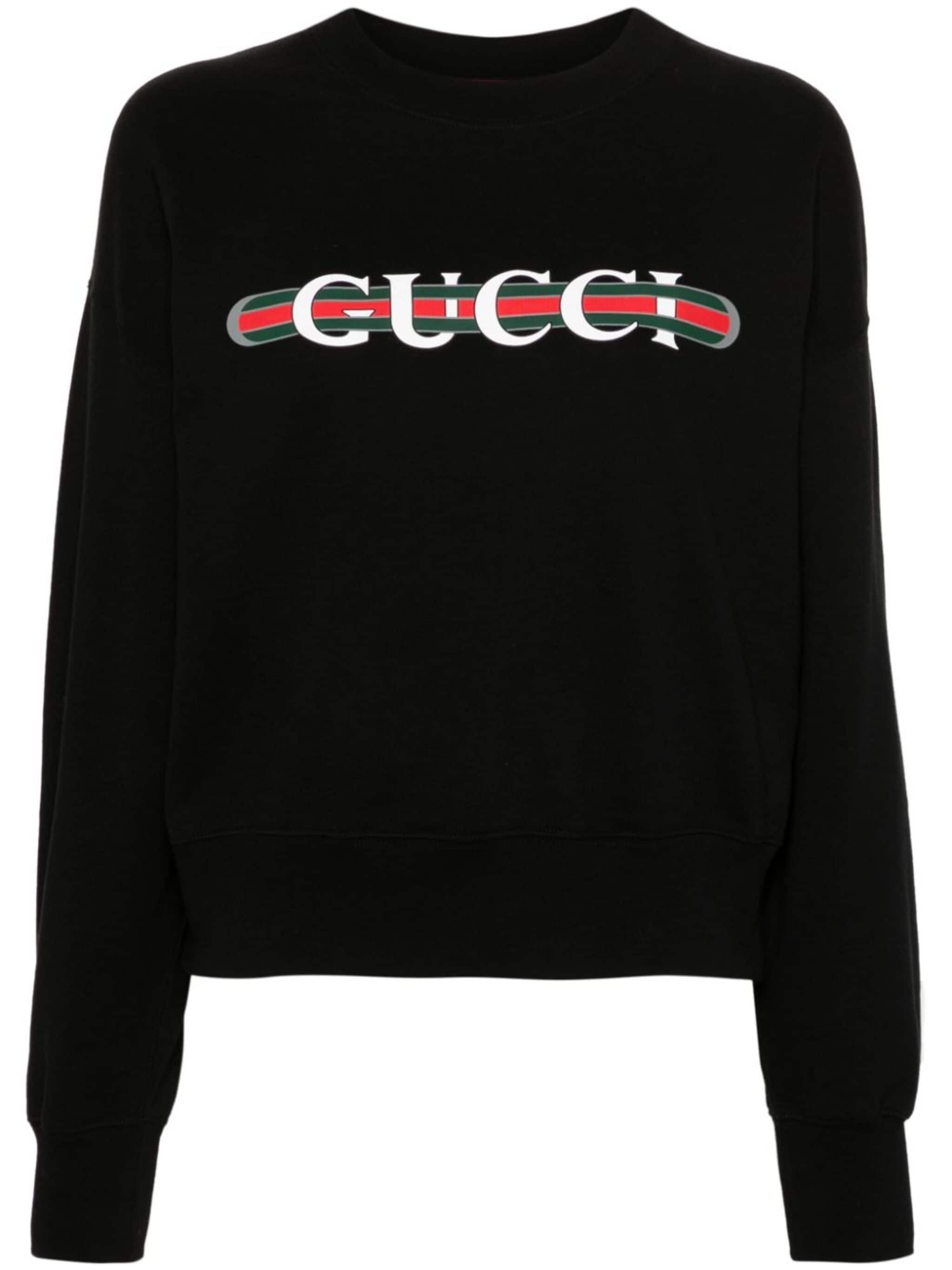 Gucci Web-print sweatshirt - 1