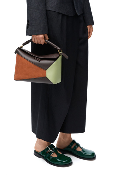 Loewe Small Puzzle bag in classic calfskin and suede outlook