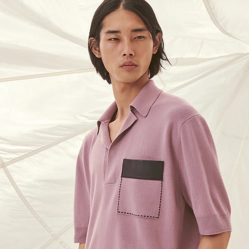 "Cuir & sellier" polo shirt - 1